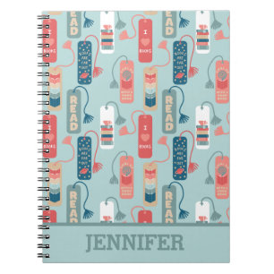 Books and Reading Themed Bookmarks Patterned