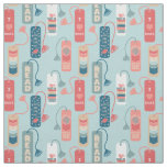Books and Reading Themed Bookmarks Patterned Fabric