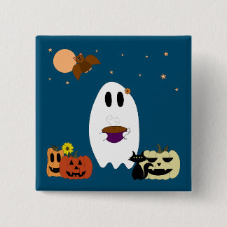 Books and Tea Button