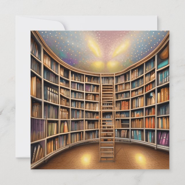 Books are a source of endless wonder and magic. Th Thank You Card (Front)