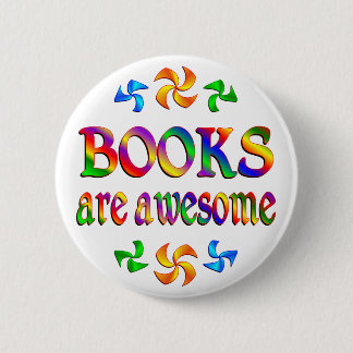 Books are Awesome Pinback Button