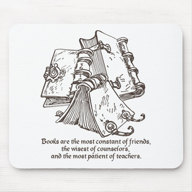 Books are Constant Mouse Pad (Front)