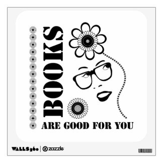 Books Are Good For You Wall Sticker