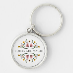 Books Are Magic Keychain