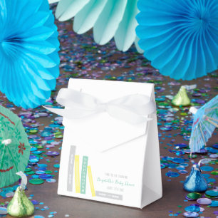 Books Baby Shower Favor Boxes