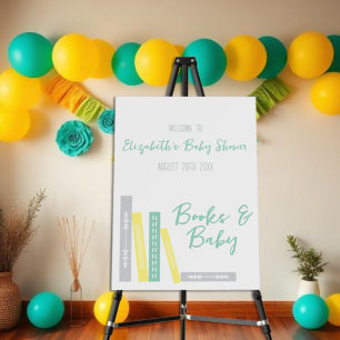 Books Baby Shower Foam Board