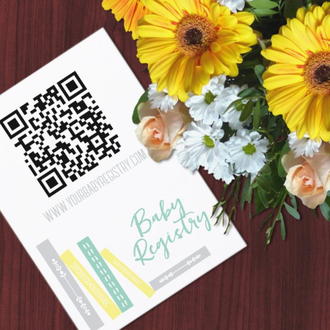 Books Baby Shower Registry Enclosure Card (Creator Uploaded)