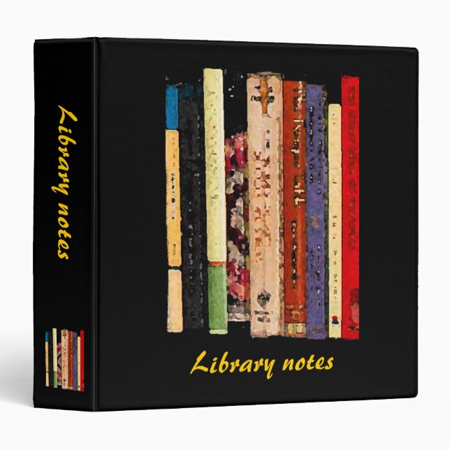 Books Binder (Front/Spine)