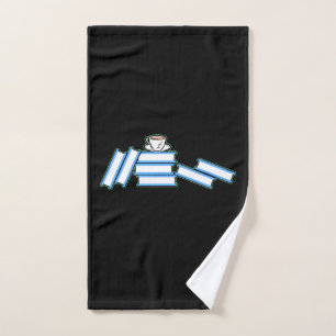 Books - Books and Teacup Hand Towel