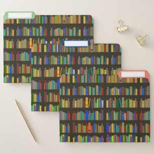 Books Bookshelves Design File Folders