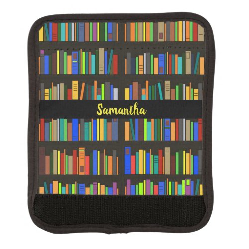 Books Bookshelves Design  Luggage Handle Wrap