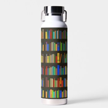 Books Bookshelves Thor Copper Vacuum Insulated Water Bottle by SjasisDesignSpace at Zazzle