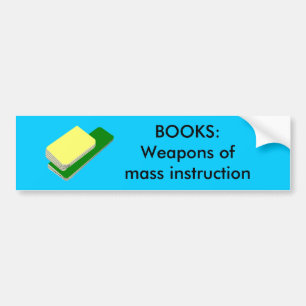 BOOKS - bumper stickers