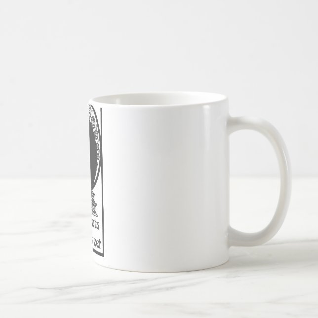 Books, cats, life is sweet copy coffee mug (Right)