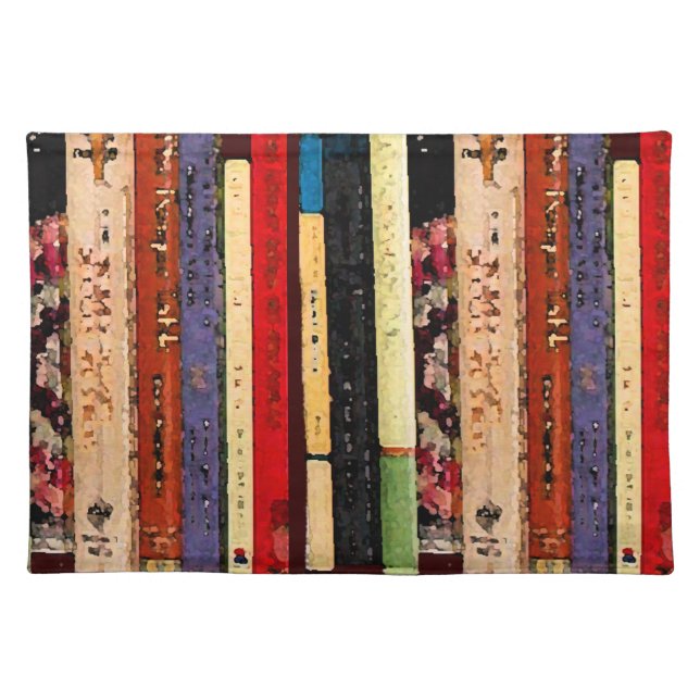 Books Cloth Placemat (Front)