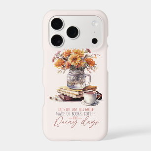 Books, Coffee and Rainy Days iPhone 17 Pro Case
