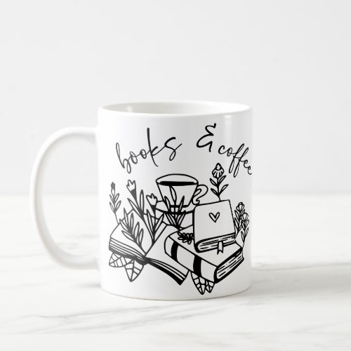 Books  Coffee  Coffee Mug