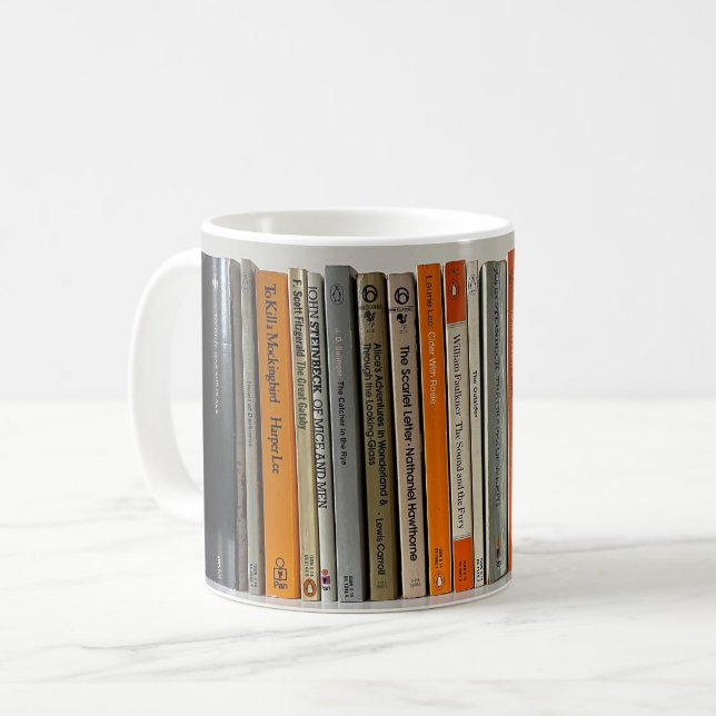 Books Coffee Mug (Front Left)
