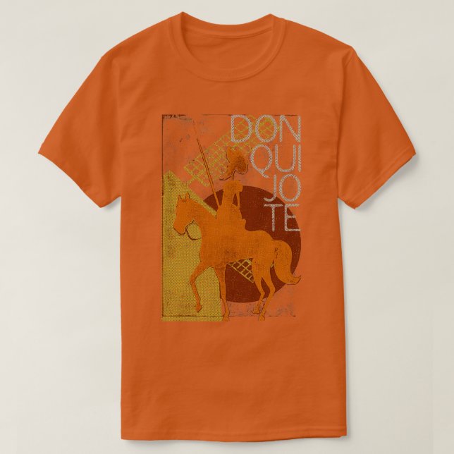 Books Collection Don Quixote T-Shirt (Design Front)