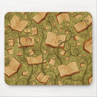 Books (Color 3) Mouse Pad
