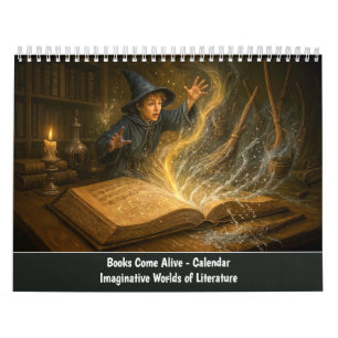 Books Come Alive – Imaginative Literary Calendar