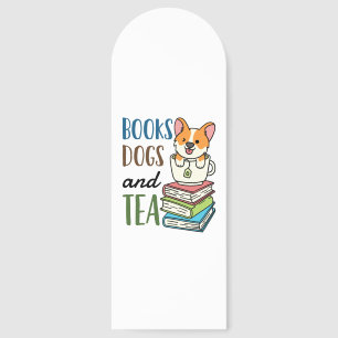 Books Dogs and Tea Weekend Reading Bookmarks