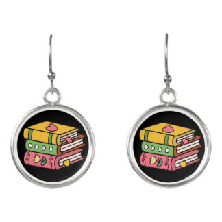 BOOKS earrings