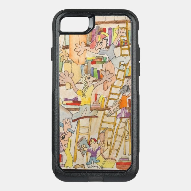 Books Everywhere!  Otterbox iPhone Case (Back)