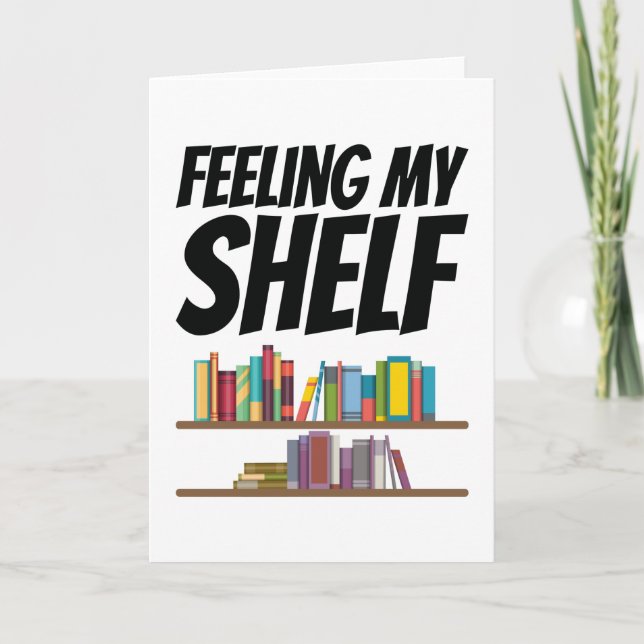 Books - Feeling My Shelf Card (Front)