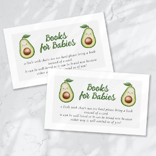 Books for Babies Twins Holy Guacamole Enclosure Card