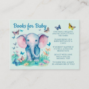 Books for Baby Baby Elephant  Enclosure Card