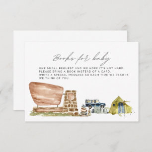 Books For Baby, Baby Shower enclosure card, Nation