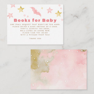 Books For Baby Baby Shower Request Card