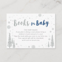 Books for Baby, Book Request, Baby Shower Activity Enclosure Card