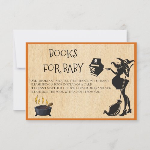 Books for Baby Brewing Halloween Witch Invitation