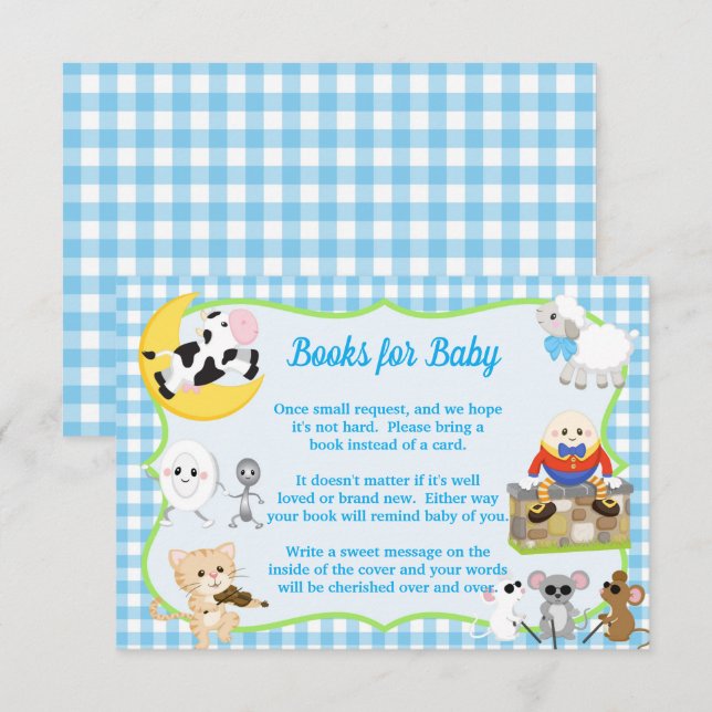 Books for Baby Card (Front/Back)
