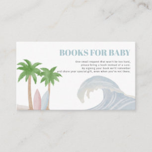 Books for Baby Card - Baby on Board Wave