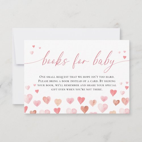 Books for Baby Card Sweetheart Baby Shower Invitation