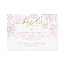 Books for Baby Card – Winter Baby Shower