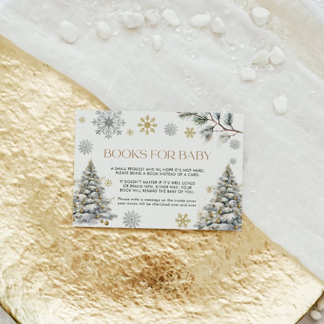 Books for Baby Card Winter Wonderland (Creator Uploaded)