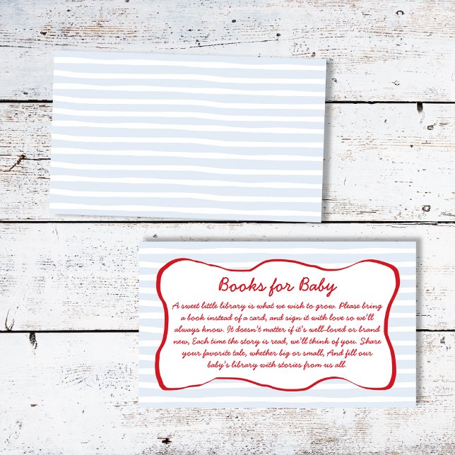Books For Baby Crawfish Boil Baby Shower Enclosure Card (Books For Baby Crawfish Boil Baby Shower Enclosure Card)
