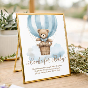 Books for Baby Display Baby Shower Sign