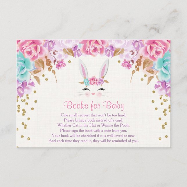 Books for baby, Easter bunny book request inserts (Front)