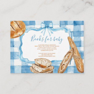 Books for Baby Enclosure Card   Bakery Theme Baby 