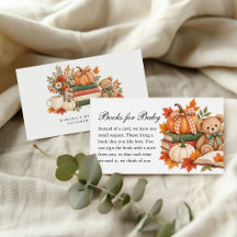 Books For Baby Fall Book Theme Pumpkin Baby Shower