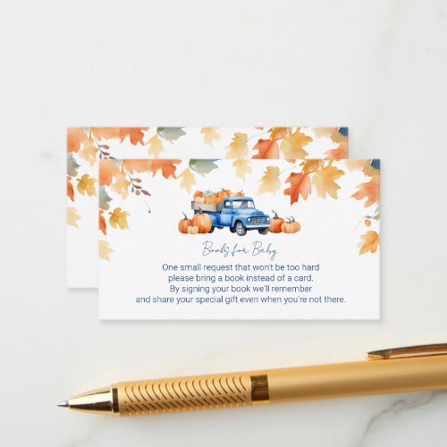  Books for Baby Insert Blue Truck  Little Pumpkin