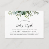 Books For Baby Invitation Enclosure Card