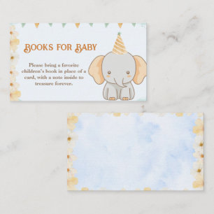 Books for Baby – Little Peanut Dreams Elephant Enclosure Card