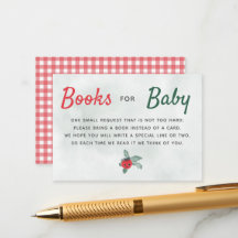 Books For Baby Rustic Little Tomato Baby Shower