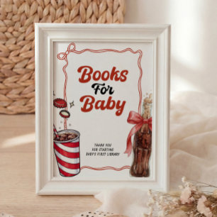 Books for Baby She's Ready to Pop Sign